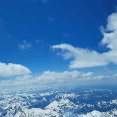 Flugwegposition um 12:13:50: Aufgenommen in der Nähe von Schladming, Österreich in 3362 Meter